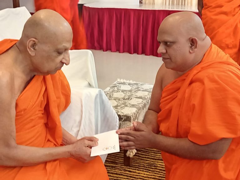 මොණරාගල උප ප්‍රධාන සංඝ නායක පදවිය දොඩම්ගොල්ලේ සෝරත හිමිට